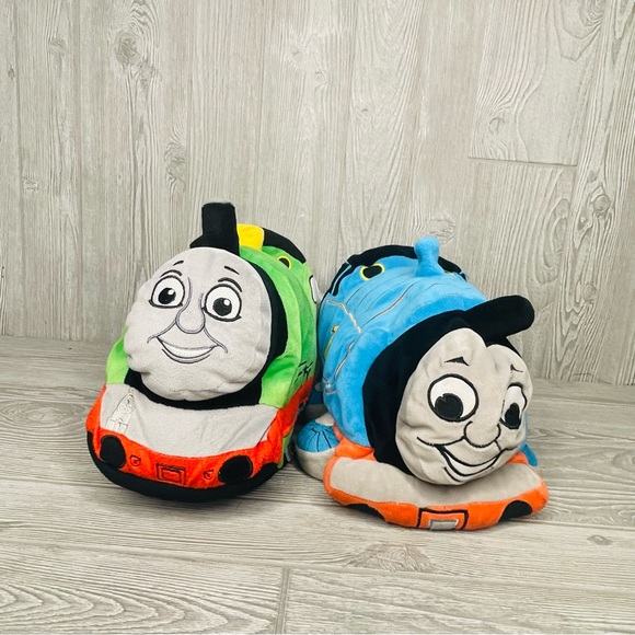 Thomas and friends Thomas the train and Percy train plush pillow toys 2014/2013 - Picture 3 of 12
